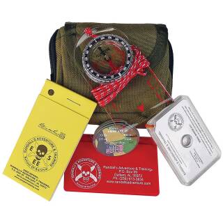 ESEE PSK Pocket Survival Kit mit nützlichem Zubehör mit PSK-Tasche in olivegrün