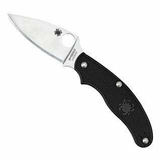 Spyderco UK PEN KNIFE LEAF mit CTS BD1N Stahl und schwarzem FRN-Griff, C94PBK