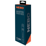 NEBO Master Series PL500, LED-Lampe mit Aluminiumgehäuse, USB-C, wiederaufladbar