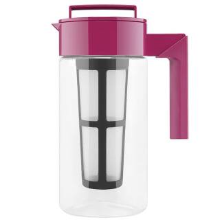 Takeya Flash Chill Iced Tea Maker aus BPA-freiem Tritan, 1qt/940ml, raspberry