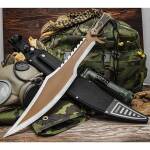 United Cutlery Honshu Spartan Sword mit Lederscheide, 7Cr13 Edelstahl, UC3345