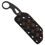 Hydra Knives Buzzard black, Multifunktionsmesser aus Edelstahl mit Kydexscheide