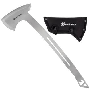 Smith & Wesson Bullseye Large Throwing Axe - Wurfaxt mit 51 cm und Nylonscheide