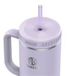 Takeya Straw Tumbler Strohhalm-Trinkbecher vakuumisoliert, 1,2L, vivacity purple