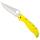 Spyderco Stretch 2 XL Salt Yellow Serrated mit H-2 Edelstahlklinge und FRN Griff