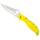 Spyderco Stretch 2 XL Salt Yellow Serrated mit H-2 Edelstahlklinge und FRN Griff