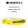 Spyderco Stretch 2 XL Salt Yellow Serrated mit H-2 Edelstahlklinge und FRN Griff