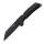 Cold Steel KARVE mit AUS-10 Edelstahl Seax Style Klinge, blackwash und G10 Griff