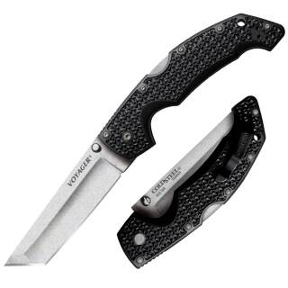 Cold Steel Voyager Large mit AUS-10A Tanto-Klinge und Griv-Ex Griffschalen