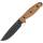 Cold Steel Republic Bushcraft Knife mit S35VN Klinge, Micartagriff, Lederscheide