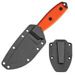 ESEE Model 3 Messer mit 1095HC Klinge, orange G10 Griffschalen, Scheide und Clip