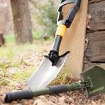 Humvee Folding Shovel, Klappspaten mit Nagelzieher und...