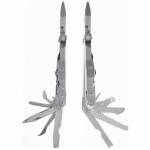 Schrade Tough Tool Multi-Tool in silber mit 19 Funktionen und Nylontasche