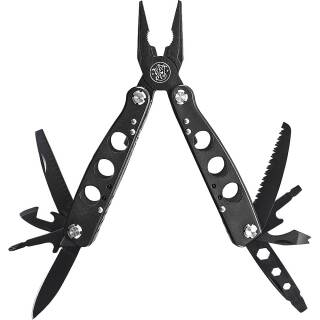 Smith and Wesson Multi-Tool mit 15 Funktionen aus Edelstahl, schwarz