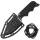 SOG Instinct - 5,8 cm Full Tang Edelstahlklinge mit satin Finish und G10 Griff