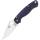 Spyderco Para Military 2 G-10 Folding Knife Dark Blue