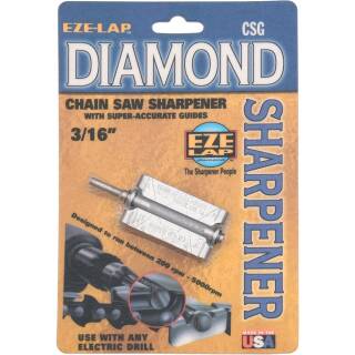 Eze-Lap Diamond Chain Saw Sharpener Kettensägenschärfer 3/16"