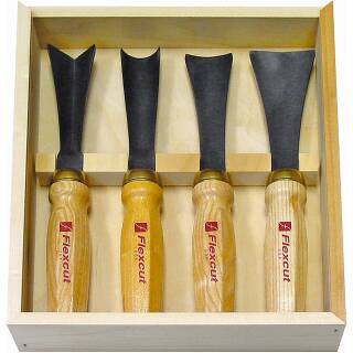 Flexcut 4 Piece Mallet Sculptors Set