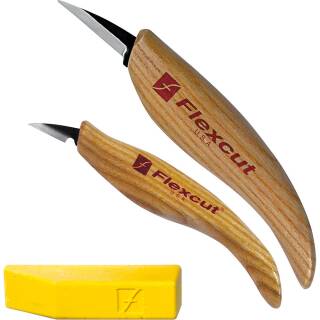 Flexcut Whittlers 2-Piece Knife Kit