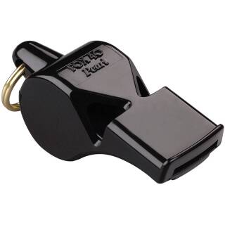 Fox 40 Pearl Safety Whistle Notfall- Signalpfeife mit 90 dB in schwarz