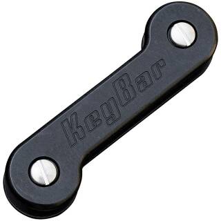 KeyBar Schlüsselorganizer bis zu 12 Schlüssel, aus schwarzem Aluminum,  57,70 €