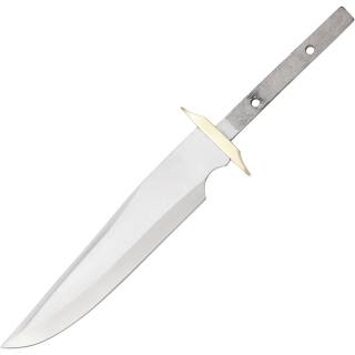 Knifemaking Knife Blade Bowie Fighter, Länge 30,5 cm, Edelstahlklinge 18,2 cm