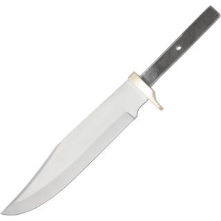 Knifemaking Knife Blade Bowie, 34 cm Gesamtlänge, Klingenlänge 20 cm