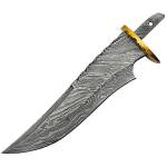 Knifemaking Damascus Blade With Sheath