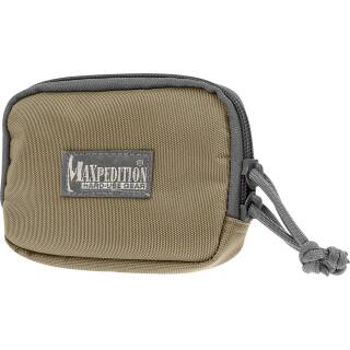 Maxpedition Hook & Loop Zipper Pocket - Aufbewahrungstasche, khaki