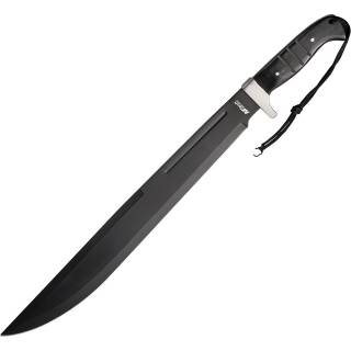 MTech Combat Machete Full Tang Klinge mit schwarzem Finish und Nylonscheide