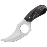 SZCO Short Skinner Jagdmesser Horngriff Lederscheide...