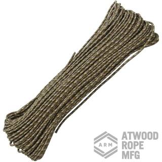 Atwood Rope MFG - Tactical Paracord-Schnur in Multi-Cam, 4-Kern, 2,4 mm, 30,5 m