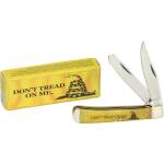 Rough Ryder Trapper Dont Tread On Me, Taschenmesser mit 2...