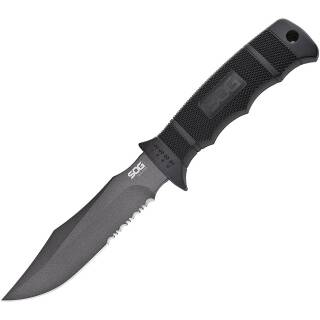 SOG Specialty Knives & Tools M37N Seal Pup Knife with Partially Serrated und Nylonscheide