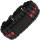 Survco Tactical Para Cord Watch Band Red Line, Uhrenband Schwarz Rot