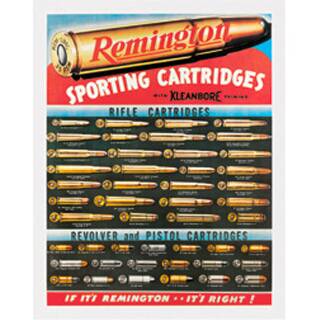 Desperate Tin Signs Remington Sporting Cartridges