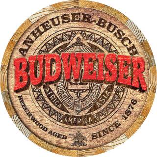 Desperate Tin Signs Budweiser Barrel End