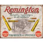 Desperate Tin Signs Remington For Rifles &