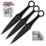 United Cutlery Expendables Kunai 3 Wurfmesser mit Nylonscheide, AUS-6, UC2772