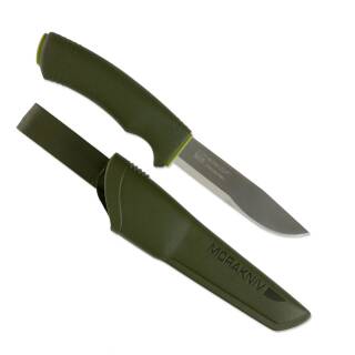 Morakniv Bushcraft Forest Fixed Blade Gürtelmesser mit Sandvik-Stahl, M-12356