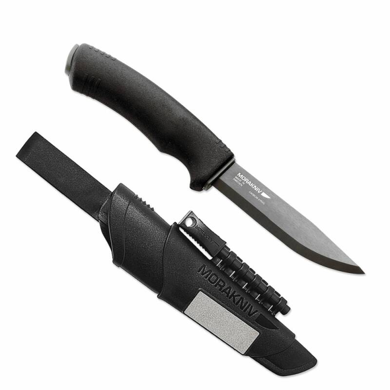 Morakniv Bushcraft Survival Black mit Feuerstarter 11742, 63,00 €