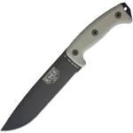 ESEE Junglas II mit Esee Logo, schwarze Full Tang Klinge...