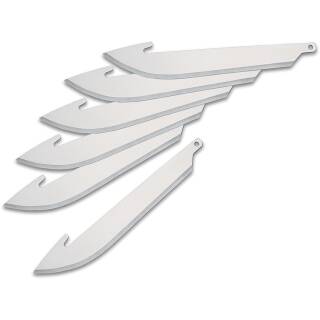 Outdoor Edge Razor-Lite 6 Replacement Blades 3.0" 420J2 Stainless Steel