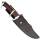 Gil Hibben Darkwood Legacy III Fighter mit Edelstahlklinge und Lederscheide