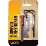 UCO Survival Fire Striker Ferrocerium Feuerstarter-Kit mit Schraubenschlüssel, R