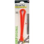 Nite Ize Gear Tie-Set, 45 cm Gummi-Drehkrawatte zum binden und fixieren, orange