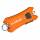 Klarus MI2 LED-Schlüsselbundlampe, 40 Lumen mit eingebautem Akku, orange