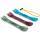 UCO Mini Spork 3-Pack, 3 kleine Kunststoff-Sporks mit Gummihalter, Terra